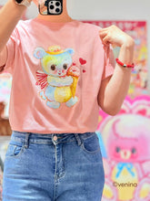 將圖片載入圖庫檢視器 香草小熊 Art Print Tee
